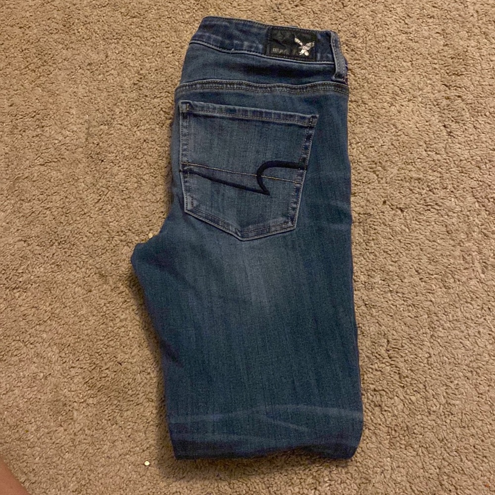 American eagle 360 super stretch jeans.